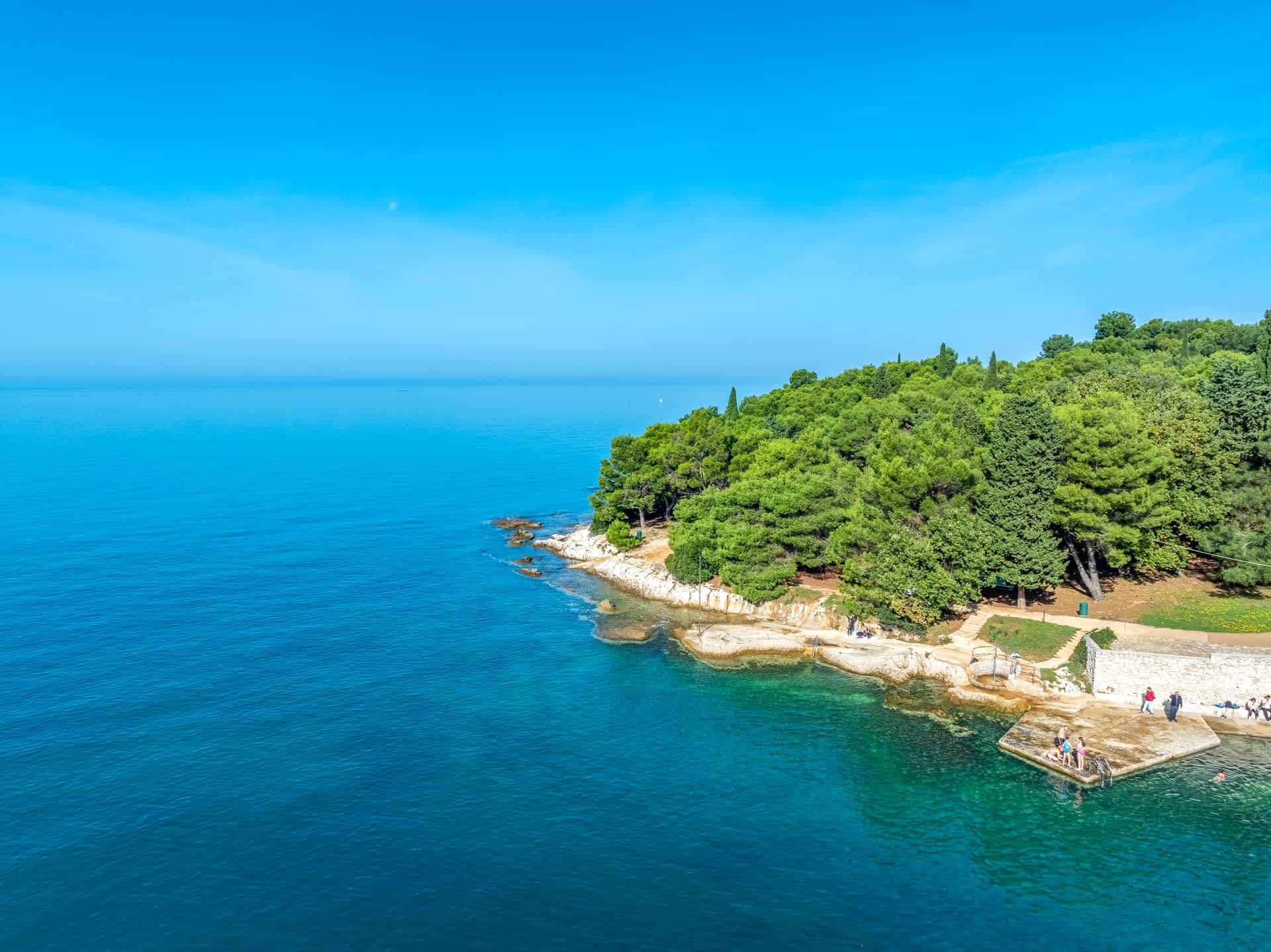 La spiaggia di Crnika